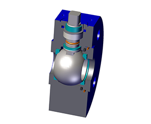 Actuator mounting flange