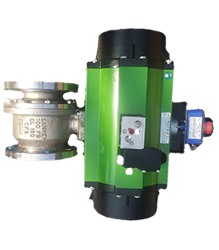 actuated ball valve