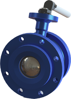 Metal Seated Flanged ball Valve 